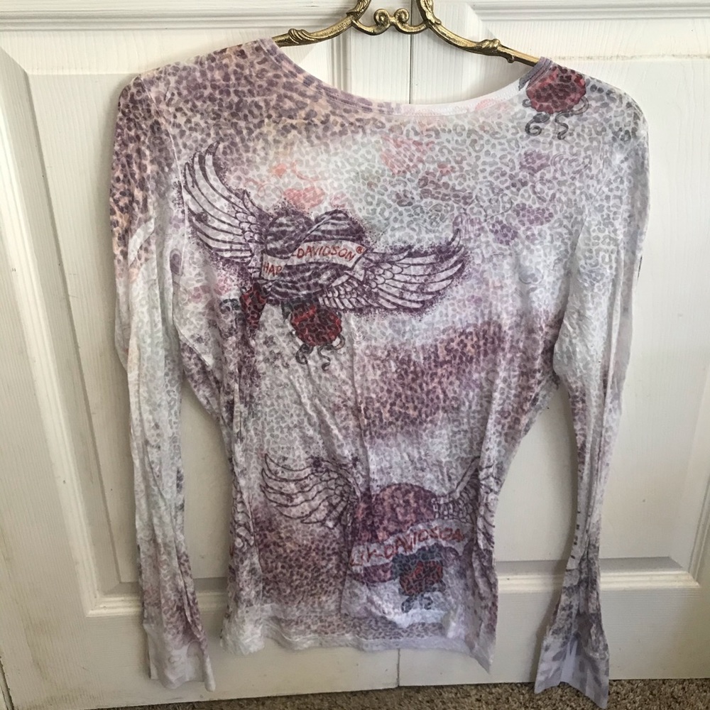 Harley Davidson long sleeve tee shirt